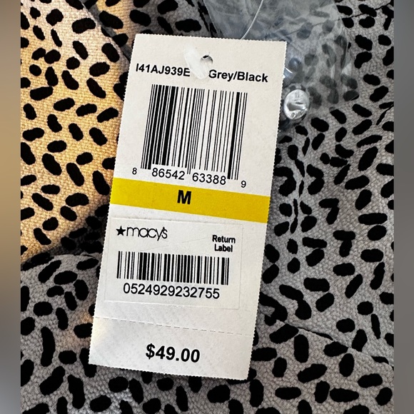 B Darlin Grey And Black Sleeveless Party/Cocktail Above The Knee Dress NWT - Picture 5 of 5